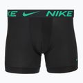 Men's Nike Dri-Fit Essential Micro Boxer Brief 3 pairs green shock/wild violet/black txtd wb 4