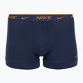 Men's Nike Everyday Cotton Stretch Trunk boxer shorts 3 pairs light crimson/midnight navy/black 3