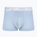 Men's boxer shorts Nike Everyday Cotton Stretch Trunk 3 pairs light army blue/blue force/white waistband 5