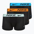 Nike Dri-FIT Cotton Trunk men's boxer shorts 3 pairs black mint foam/blue hero/bright ceramic wb