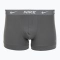 Men's boxer shorts Nike Everyday Cotton Stretch Trunk 3 pairs black/iron game/cool grey high shine textured wb 3
