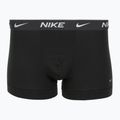 Men's boxer shorts Nike Everyday Cotton Stretch Trunk 3 pairs black/iron game/cool grey high shine textured wb 4