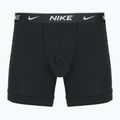 Men's Nike Everyday Cotton Stretch boxers 3 pairs bi/iron grey/clear grey high shine textured wb 5
