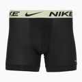 Men's Nike Dri-Fit Essential Micro Boxer Brief 3 pairs blk washed coral/olive aura/abrtract blue edge wb 3