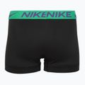 Men's boxer shorts Nike Dri-Fit Essential Micro Trunk 3 pairs black green shock/wild violet/black text wb 5