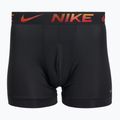 Men's boxers Nike Dri-Fit Essential Micro Boxer Brief 3 pairs university red/black/black metallic grdient wb 4