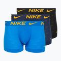 Nike Elite Breathe Trunk men's boxer shorts 3 pairs photo blue/midnight navy/black