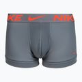 Men's boxers Nike Dri-Fit Essential Micro Trunk 3 pairs grey 5