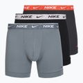 Men's boxers Nike Essential Cotton Stretch 3 pairs gray multi