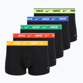 Men's boxers Nike Cotton Stretch Trunk 5 pairs blue velvet