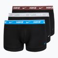 Men's boxers Nike Cotton Stretch Trunk 3 pack open black