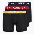 Men's boxers Nike Dri-Fit Essential Micro 3 pack metal grey