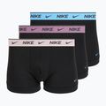 Men's boxers Nike Cotton Stretch Trunk 3 pack charcoal heather