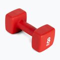 Neoprene dumbbell 8kg Pure2Improve red P2I201450 2
