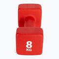 Neoprene dumbbell 8kg Pure2Improve red P2I201450 3