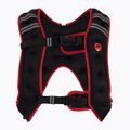 Pure2Improve P2I202320 Weighted waistcoat 10kg black and red P2I202320 training waistcoat