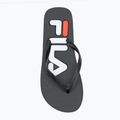 FILA Troy black women's flip flops 5