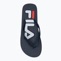 FILA Troy dress blues women's flip flops 5