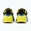 FILA Crusher V black / vallarta blue children's shoes 3