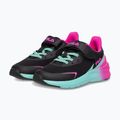 FILA Crusher V black / pink glo children's shoes