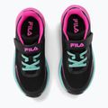 FILA Crusher V black / pink glo children's shoes 5