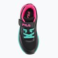 FILA Crusher V black / pink glo children's shoes 5