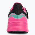 FILA Crusher V black / pink glo children's shoes 6