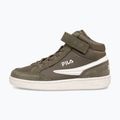 FILA Crew Velcro Mid olive night children's shoes 8