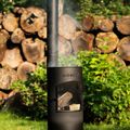 Outdoor fireplace BonFeu Bongiano LP black 3