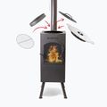 Outdoor fireplace BonFeu BonCarré black 7