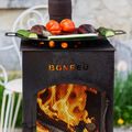 Outdoor fireplace BonFeu BonCarré black 9