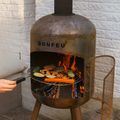 Outdoor fireplace BonFeu BonBono black 11