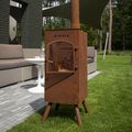 Outdoor fireplace BonFeu BonCarré corten 7