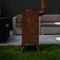 Outdoor fireplace BonFeu BonCarré corten 9