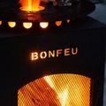 Outdoor fireplace BonFeu BonCarré corten 10
