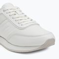 Calvin Klein men's shoes HM0HM01897 Low Prof Runn Laceup Tape Triple Bright White 7