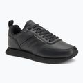 Calvin Klein men's shoes HM0HM01897 Low Prof Runn Laceup Tape Triple Black