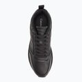 Calvin Klein men's shoes HM0HM01897 Low Prof Runn Laceup Tape Triple Black 5