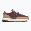 Calvin Klein men's shoes HM0HM01714 Low Top Lace Up Repreve Mix Silver Mink/Vineyard Wine 2