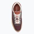Calvin Klein men's shoes HM0HM01714 Low Top Lace Up Repreve Mix Silver Mink/Vineyard Wine 5
