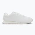 Calvin Klein Women's Shoes HW0HW02574 Runner Lace Up Mono Pu Triple Bright White 2