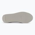 Calvin Klein Women's Shoes YW0YW01644 Runner Laceup Sock Mg Nylon Mix Bright White/Black 4