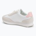 Calvin Klein Women's Shoes YW0YW01828 Caleup Mg Nylon Mix Bright White/Sweet Pink 3