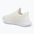 Calvin Klein women's shoes YW0YW01855 Eva Runner Sock Mg Tech Mix triple bright white 3