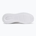 Calvin Klein women's shoes YW0YW01855 Eva Runner Sock Mg Tech Mix triple bright white 4