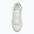 Calvin Klein women's shoes YW0YW01852 Hike Runner Mg Nylon Mix bright white/oyster mushwroom 5