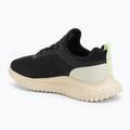 Calvin Klein women's shoes YW0YW01855 Eva Runner Sock Mg Tech Mix black/pistachio/white jade 3