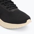 Calvin Klein women's shoes YW0YW01855 Eva Runner Sock Mg Tech Mix black/pistachio/white jade 7