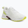 Calvin Klein women's shoes YW0YW01856 Hike Runner Mg Tech Knit bright white wild lime/andora