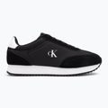 Calvin Klein women's shoes YW0YW01828 Caleup Mg Nylon Mix Black/Bright White 2